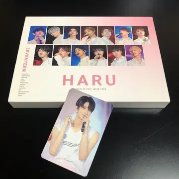SEVENTEEN HARU Blu-ray 2장 세트 트레이딩 카드 조슈아