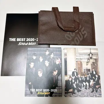 SnowMan THE BEST 2020-2025 초회한정 블루레이