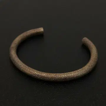 빈티지 뱅글 메쉬 심플 브론즈
