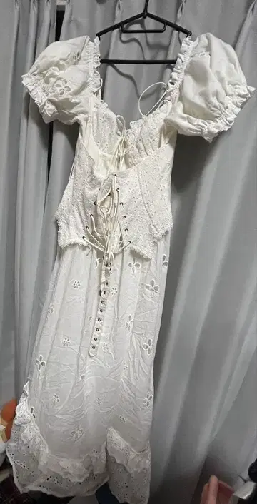 Lacemade 초여름의 로즈 가든 코르셋 드레스 L