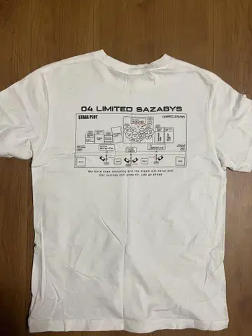 04 Limited Sazabys PLOT 셔츠
