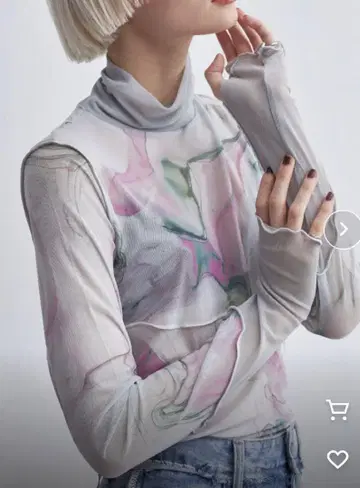 꽃무늬 티셔츠