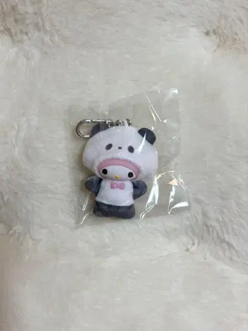 산리오 치비토모 동물 키링 마이멜로디 팬더