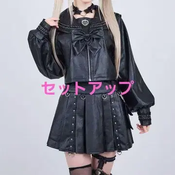 IMVAL Qooza 레더 세일러 셋업