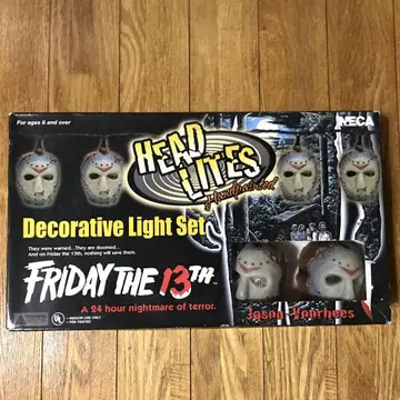 레어! NECA 13일의 금요일 제이슨 헤드라이트 할로윈 네카