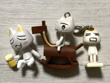 빈티지 토로 도코데모 잇쇼 키링 마스코트 3세트