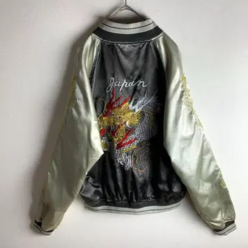 스카잔 자수 용 드래곤 암 자수 래글런 멋진 구제 의류