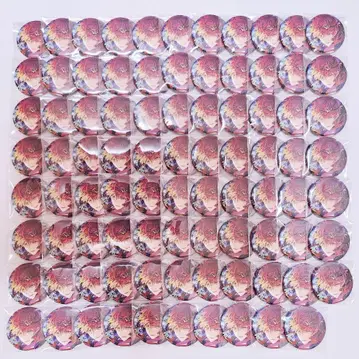 마법사의 약속 마호야쿠 미슬라 에튀드 장미 캔뱃지