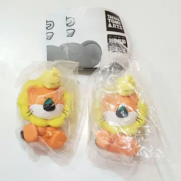 어깨 쿵 Fig. 타베코 동물 라이온 군 & 고짱 2개 세트