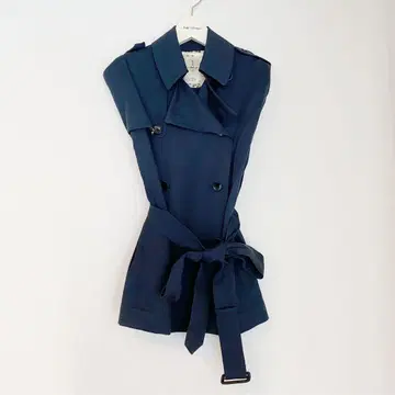 LYDIE 슬리브리스 트렌치 베스트 새상품급