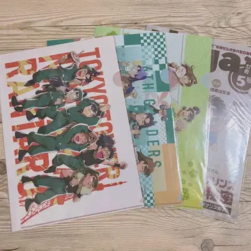 닌타마 도쿄 타워 콜라보 외 클리어 파일 6학년 세트