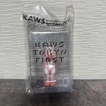 KAWS 카우스 키링 토끼 핑크