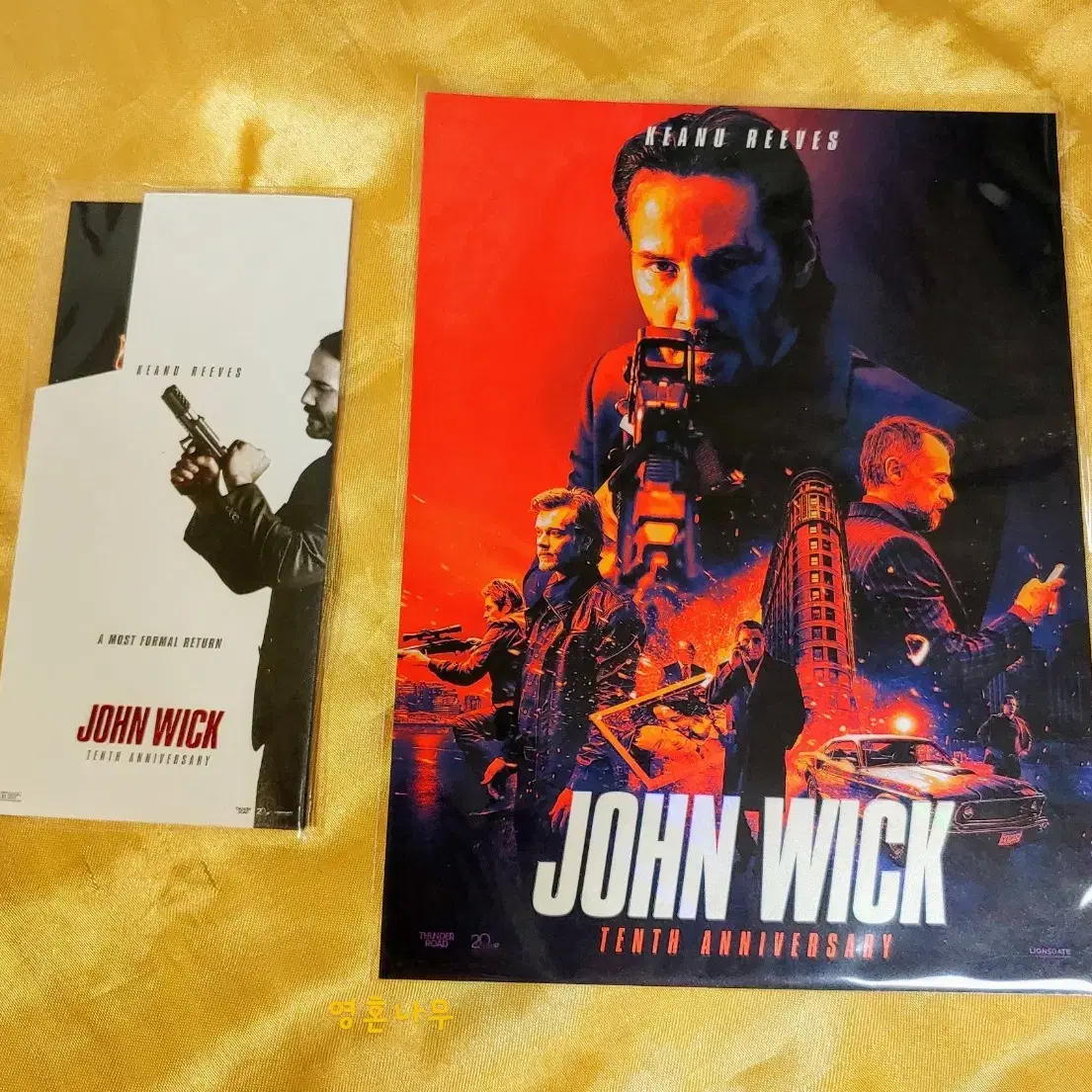 John Wick - 10th Anniversary Re-release Closeup Poster + Art Card + Movie  Ticket Bulk Sale #존윅아트카드,#존윅무비티켓,#존윅포스터,#클로우즈업포스터,#존윅1 on Bunjang Global  Site.