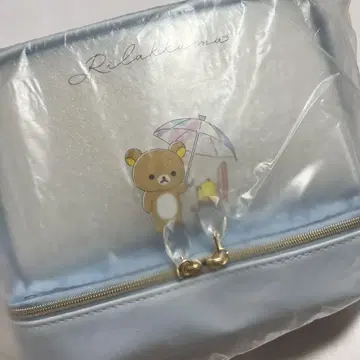 리락쿠마 비 온 뒤 갬 파우치 메이크업 파우치