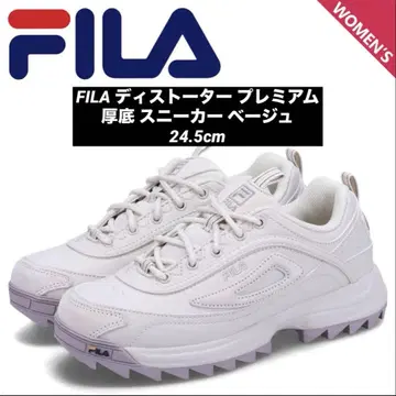 휠라 FILA 스니커즈 디스토터 프리미엄 여성용 통굽