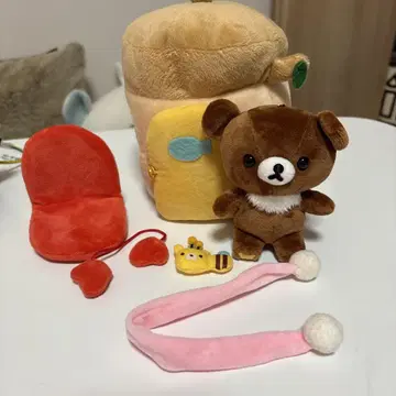 리락쿠마 차이로이코구마의 동동이의 집 세트