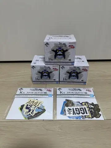 죠죠의 기묘한 모험 제일복권 데스크탑 마스코트 스티커 컬렉션