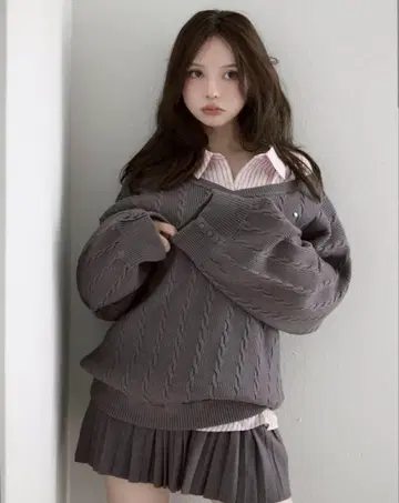 andmary Agatha 블라우스 세트업