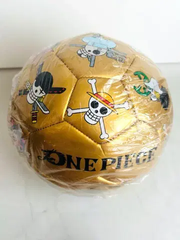 레어 미사용 원피스 축구공 골드 ONE PIECE