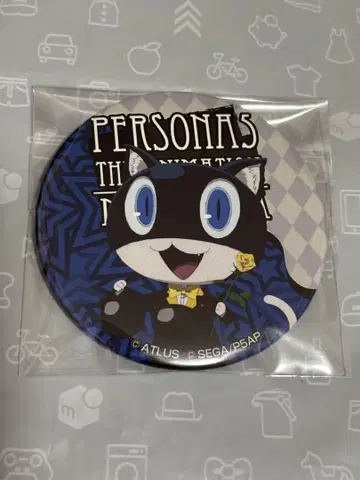 페르소나 5 theAnimation 세가 콜라보 카페 캔뱃지 모르가나