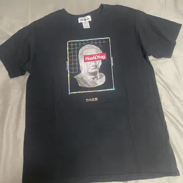 조슈 리키 HashTag 프린트 T셔츠 XL