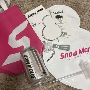 Snow Man 1st POP-UP 한정 세트 후카사와