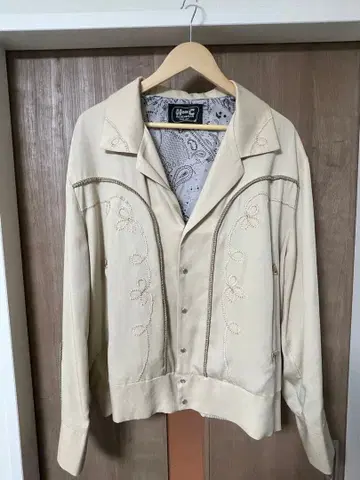 H Bar C 웨스턴 자켓 조니뎁 빈티지 베이지 XL