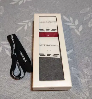 선물용 ARMANI 남성용 삭스 박스 포함