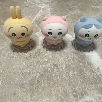 치이카와 (먼작귀) 치비 인형 파자마 3체 세트