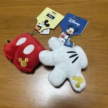 디즈니 미키 팬츠 스트랩 세트 마스코트 봉제 인형