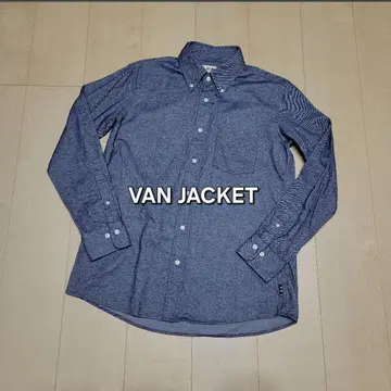 VAN JACKET 플란넬 셔츠 버튼 다운 밴 재킷