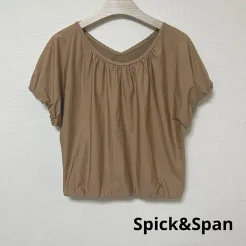 새상품급 Spick&Span 스픽 앤 스팬 상의 풀오버 일본제