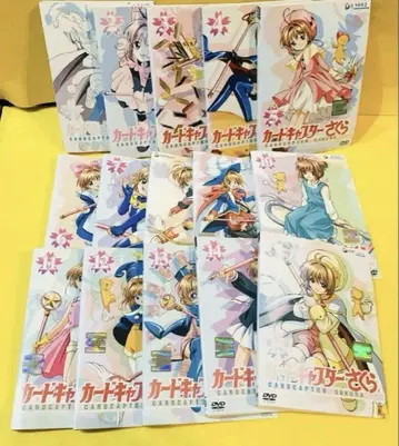 카드캡터 사쿠라 DVD 전 15권 전권 세트 애니메이션 전 70화