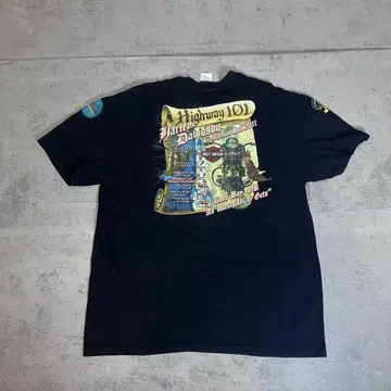 00s Harley-Davidson 할리t셔츠 XL 소매 프린트