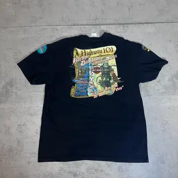 00s Harley-Davidson 할리t셔츠 XL 소매 프린트