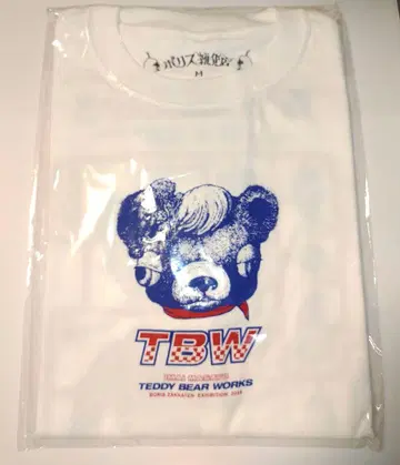 보리스 잡화점 히구치 유코 T셔츠 TBW2025 M 화이트 화이트