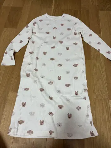 미사용 새상품 젤라피케 원피스 룸웨어