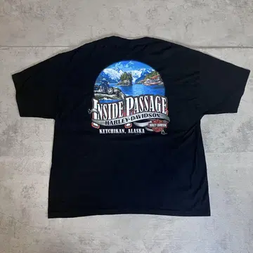 00s Harley-Davidson 할리 셔츠 2XL ALASKA