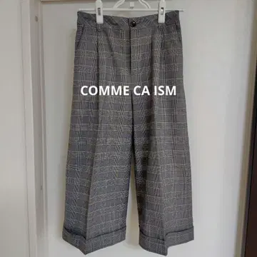 COMME CA ISM 7부 기장 큐롯 팬츠