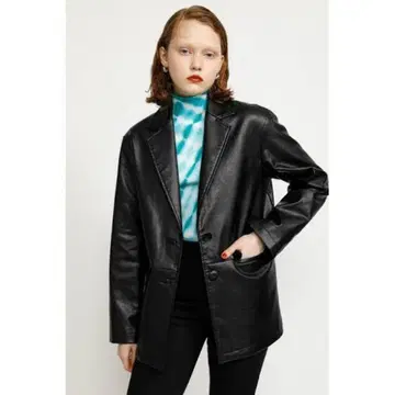 VEGAN LEATHER TAILOR JACKET 가죽 SLY