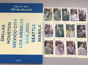 SEVENTEEN ODE TO YOU 사진집 트레이딩 카드 포함
