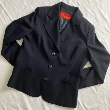 새상품급 Yorkland 여성용 네이비 블레이저 자켓 11AR