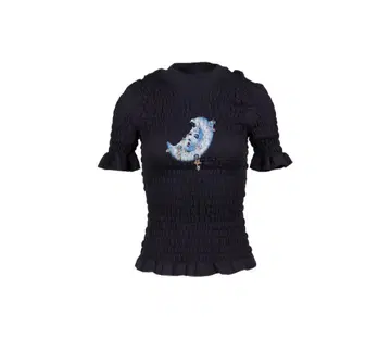 conner ives venitian mask shirred T