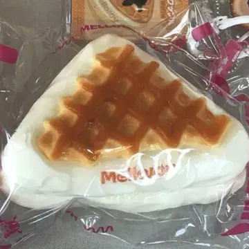 mellojoy 크림 와플 와플 삼각의 맛