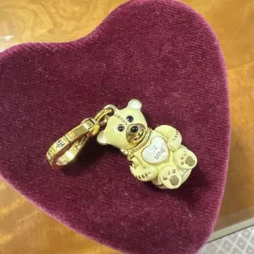 Juicy Couture 곰 참 키링