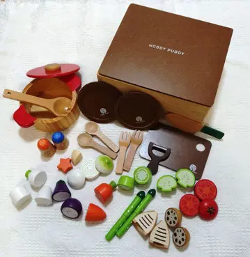 WOODY PUDDY 소꿉놀이 세트