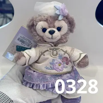 상하이 디즈니 중추 화견기몽 셰리 메이 봉제 인형 키체인