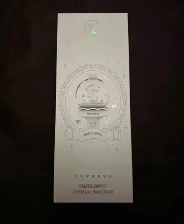 FRUITS ZIPPER OFFICIAL FAN LIGHT 미개봉품