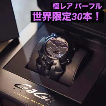 [초레어] 배트맨 가가밀라노, 회전식 페이스 콜라보 손목시계 한정품