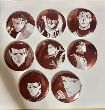 마로 테루아키 캔뱃지 8개 세트